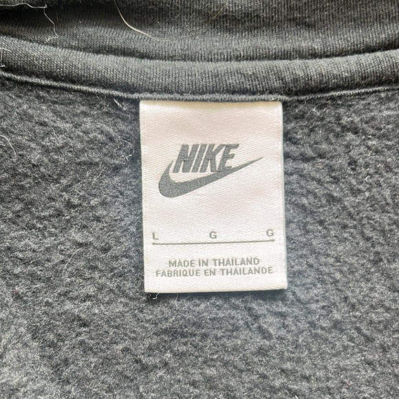 Black Nike hoodie zip large - Picture 2 of 3